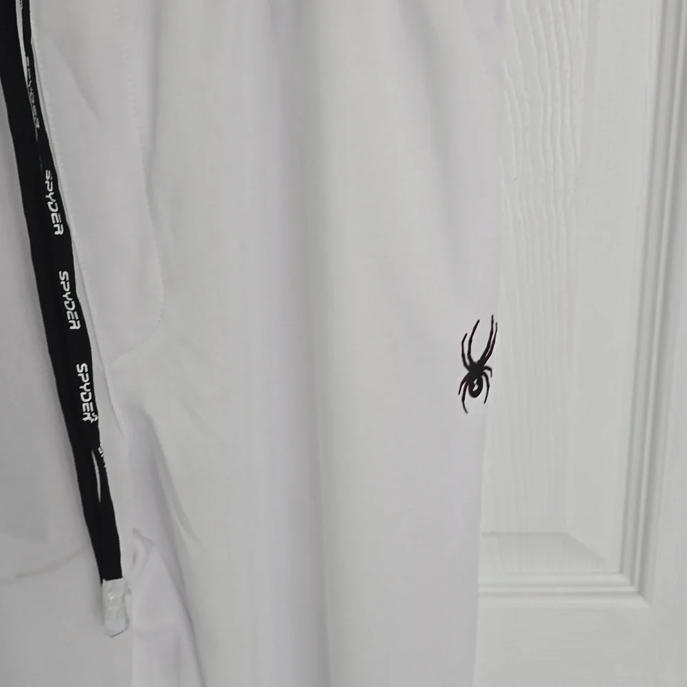 NWT Spyder Men's Active Joggers White Size Medium